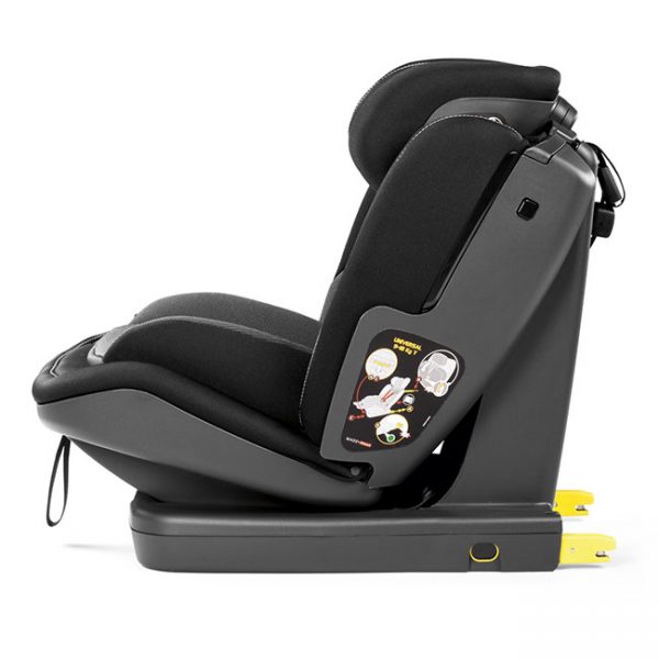 Cadeira Peg Perego Viaggio 1-2-3 Via Isofix Crystal Black Autobrinca Online