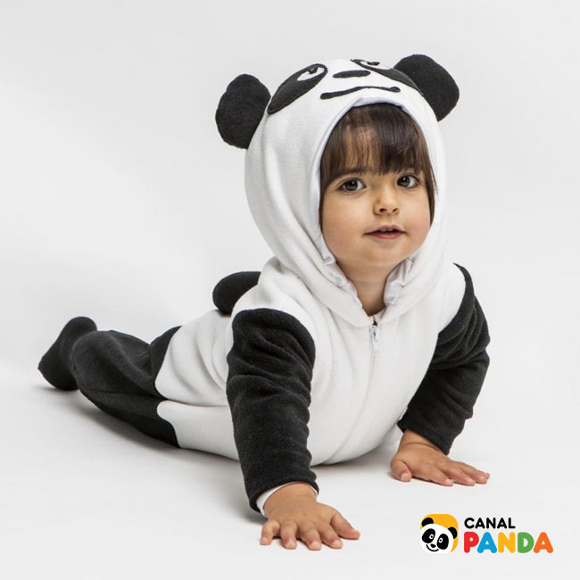 Panda Fato Carnaval (12-18 Meses)