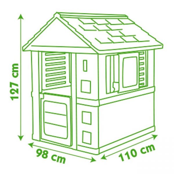 Casa Nature II Smoby Autobrinca Online