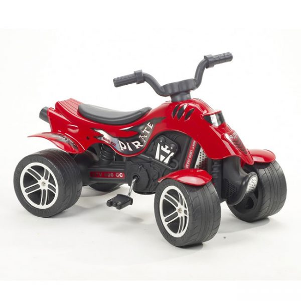 Quad Pirate Red a Pedais
