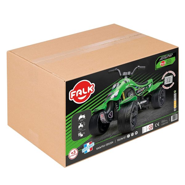 Quad Racing Team Falk c/ Pedais Verde Autobrinca Online