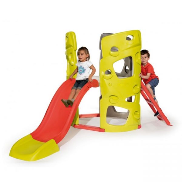 Torre de Escalada com Escorrega Smoby Autobrinca Online