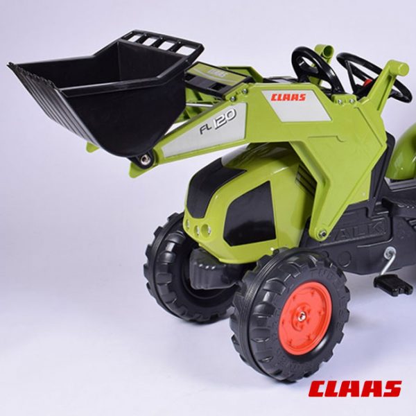 Trator Claas FL 120 + Reboque + Pá