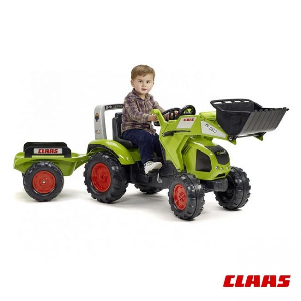 Trator Claas FL 120 + Reboque + Pá