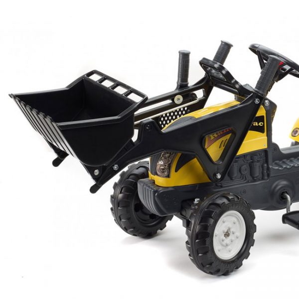 Trator Ranch Trac Yellow + Reboque + Pá Autobrinca Online