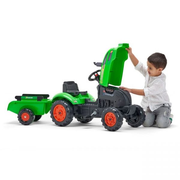 Trator X-Tractor Green + Reboque Autobrinca Online