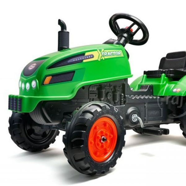 Trator X-Tractor Green + Reboque Autobrinca Online