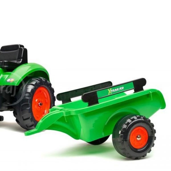 Trator X-Tractor Green + Reboque Autobrinca Online