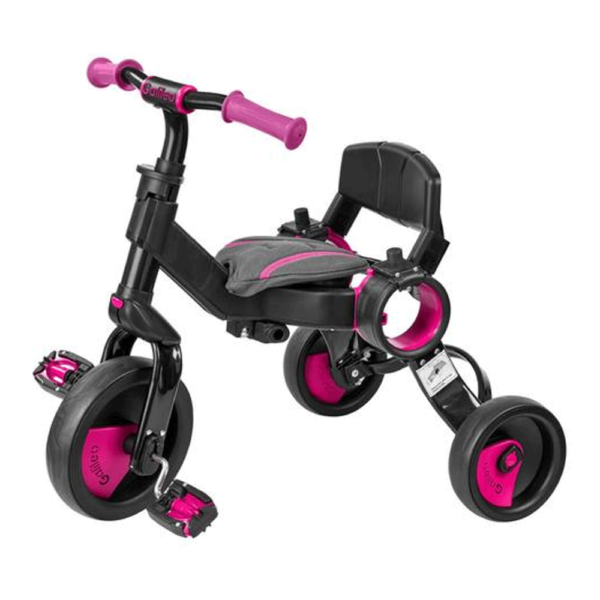 Triciclo Dobrável Galileo Pink Autobrinca Online