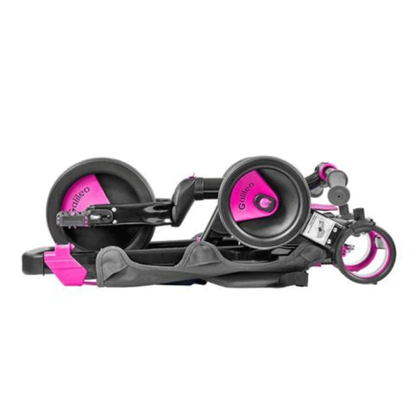 Triciclo Dobrável Galileo Pink Autobrinca Online
