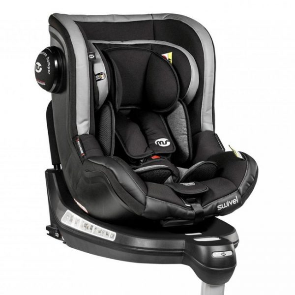 Cadeira MS Swivel Plus Giratória 360º Black