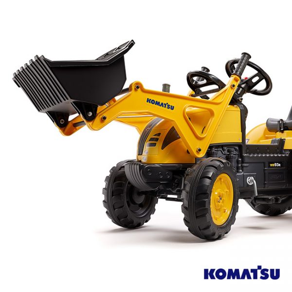 Escavadora Komatsu WB93R + Reboque + Pás Autobrinca Online