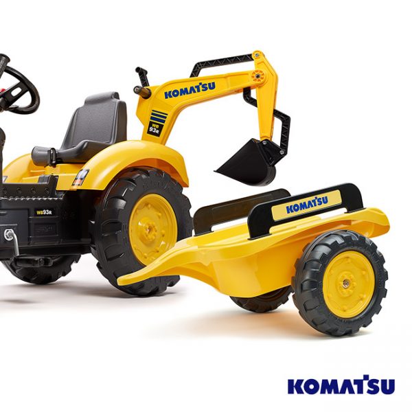 Escavadora Komatsu WB93R + Reboque + Pás Autobrinca Online