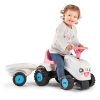 Trator Baby Rainbow Farm + Reboque Autobrinca Online
