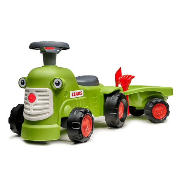 Trator Falk Meu Primeiro Trator Claas Verde c/ Reboque Autobrinca Online