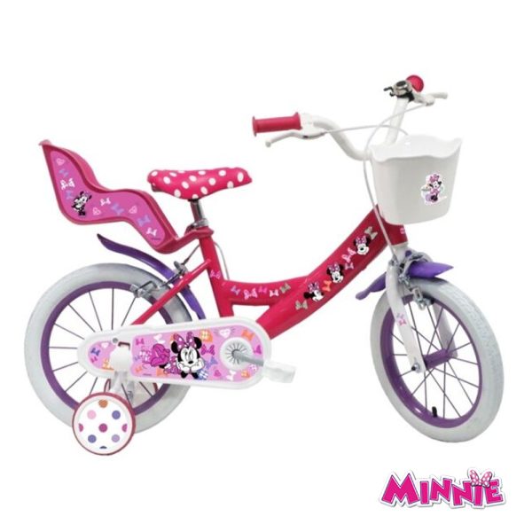 Bicicleta Minnie Disney 16″ Autobrinca Online