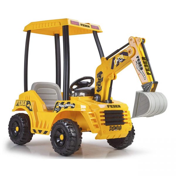 Escavadora Elétrica Super Digger 12V Autobrinca Online