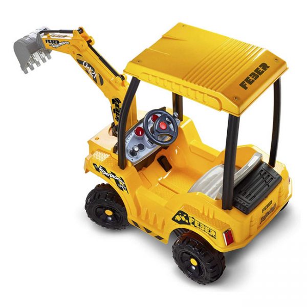 Escavadora Elétrica Super Digger 12V Autobrinca Online