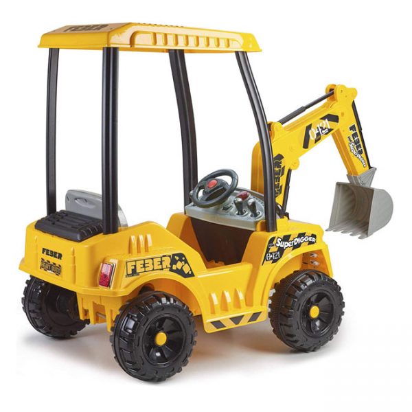 Escavadora Elétrica Super Digger 12V Autobrinca Online