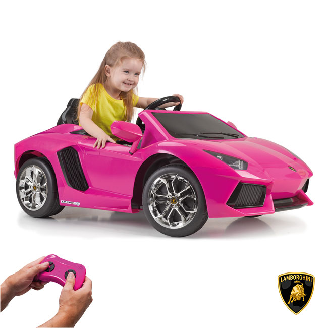 Lamborghini Aventador Pink 6V c/ Controlo Remoto