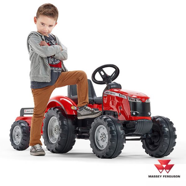 Trator Massey Ferguson S8740 + Reboque Autobrinca Online