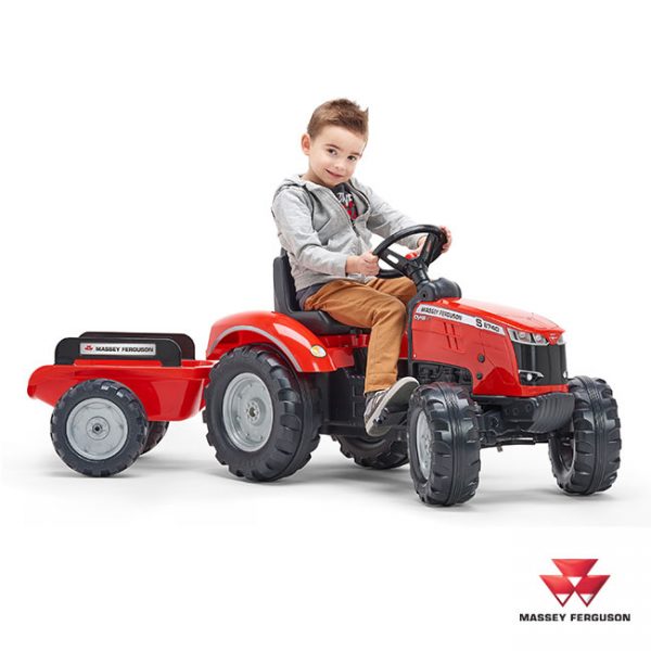 Trator Massey Ferguson S8740 + Reboque Autobrinca Online