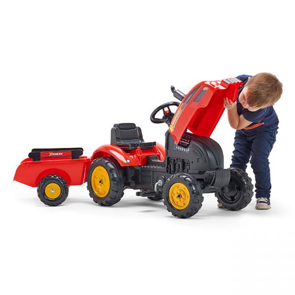 Trator X-Tractor Red + Reboque Autobrinca Online