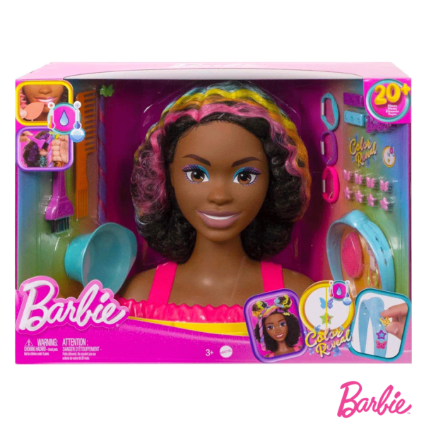 Barbie Busto Cabelo Cacheado Autobrinca Online