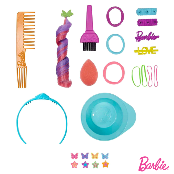Barbie Busto Cabelo Cacheado Autobrinca Online
