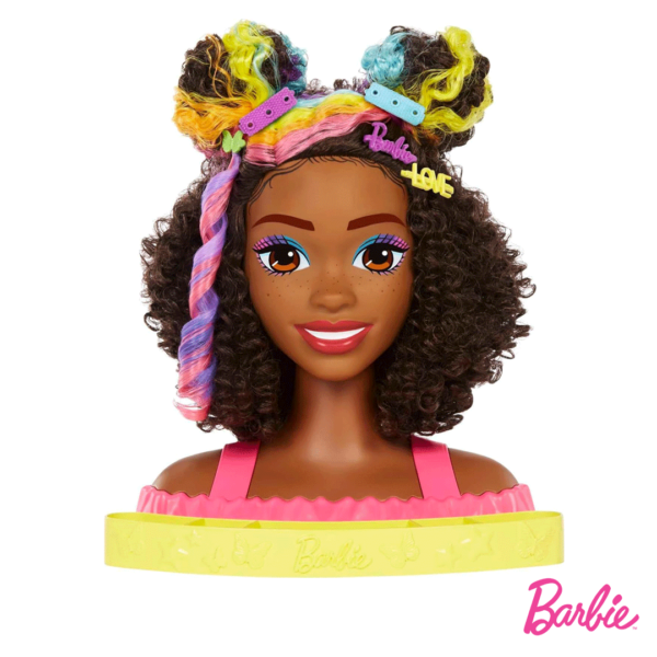 Barbie Busto Cabelo Cacheado Autobrinca Online