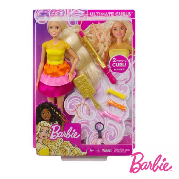 Barbie Canudos e Caracois Fashion