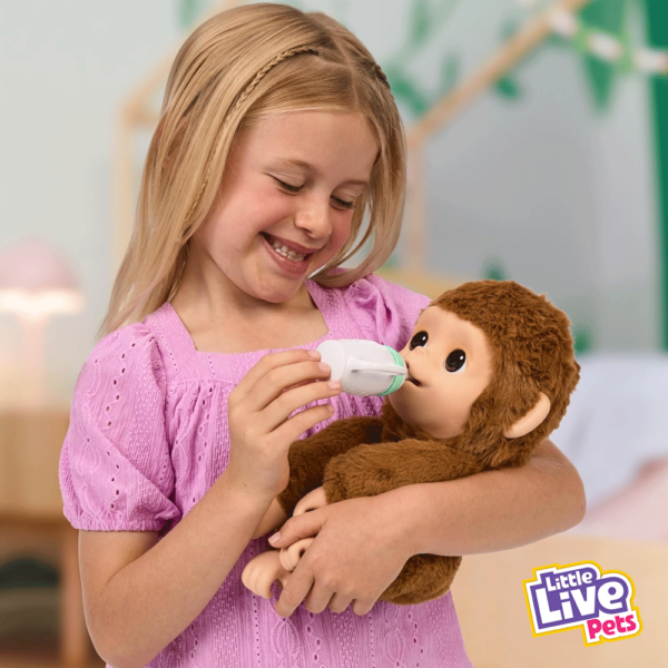 Little Live Pets My Baby Monkey Mango Autobrinca Online