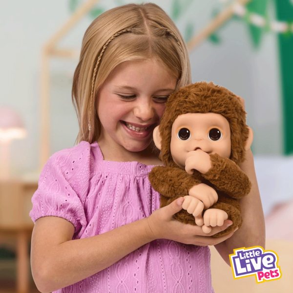Little Live Pets My Baby Monkey Mango Autobrinca Online