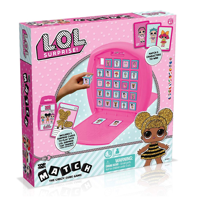 L.O.L. Surprise! Top Trumps Match Board Game