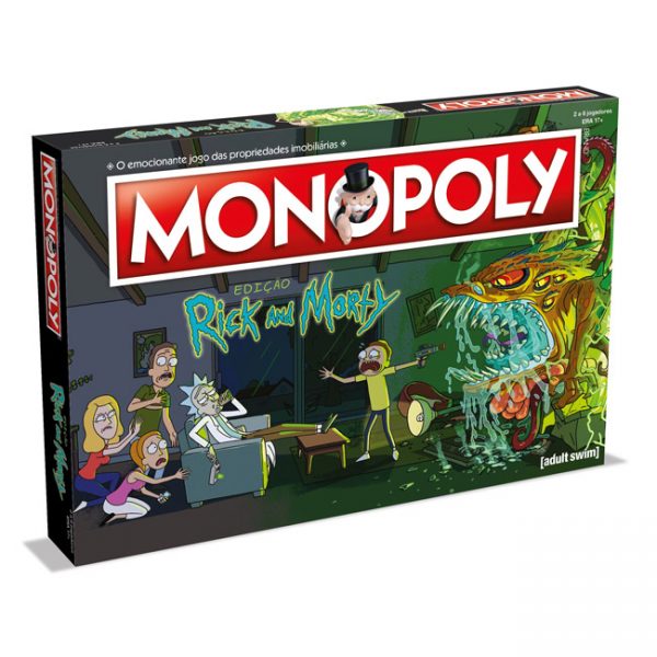 Monopoly Rick & Morty (Versão em Português) Autobrinca Online www.autobrinca.com