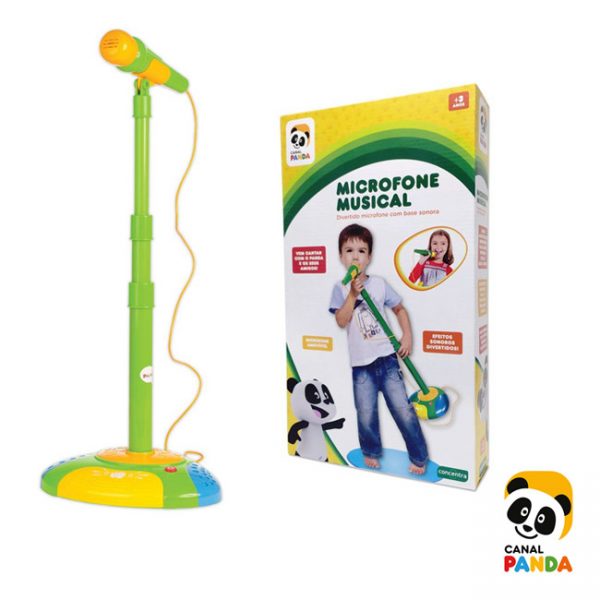 Panda Microfone Musical Autobrinca Online