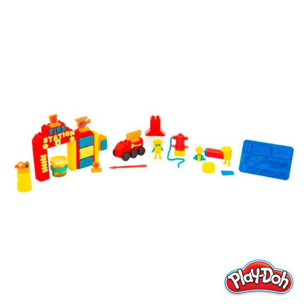 Play-Doh Bloks Playset Resgate da Polícia Autobrinca Online