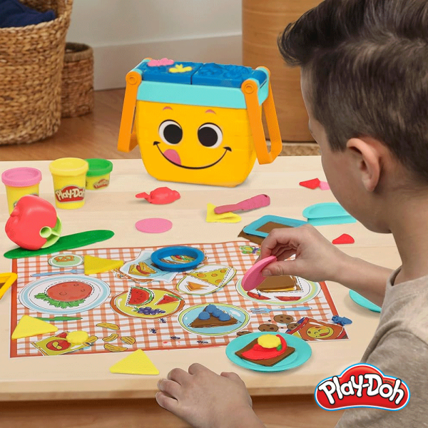 Play-Doh Kit Inicial Formas de Piquenique Autobrinca Online