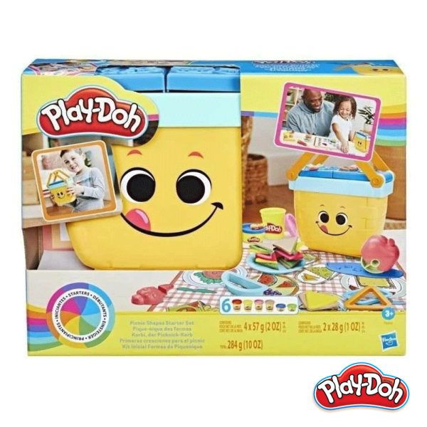 Play-Doh Kit Inicial Formas de Piquenique Autobrinca Online