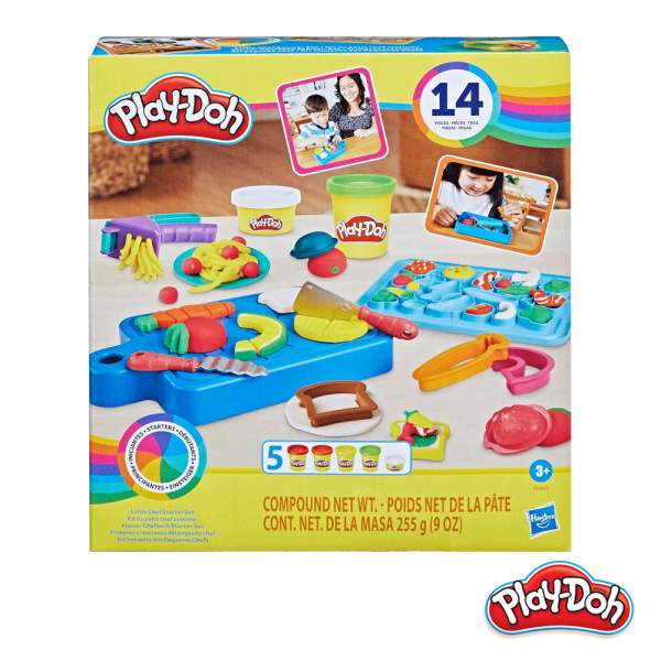 Play-Doh Kit Inicial Pequenos Chefes Autobrinca Online www.autobrinca.com