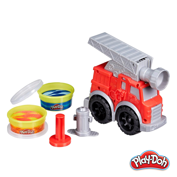 Play-Doh Mini Camião de Bombeiros Autobrinca Online www.autobrinca.com 2