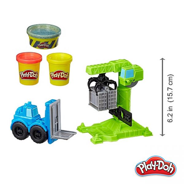 Play-Doh – Wheels Grua e Empilhador Autobrinca Online