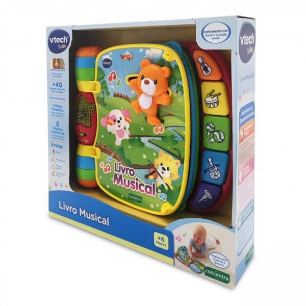 Vtech Livro Musical Autobrinca Online