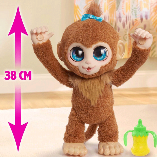 Fur Real Peanut Macaco Interativo Autobrinca Online