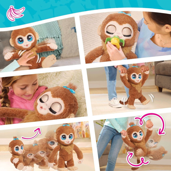 Fur Real Peanut Macaco Interativo Autobrinca Online