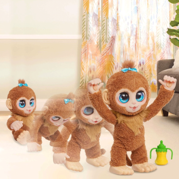 Fur Real Peanut Macaco Interativo Autobrinca Online