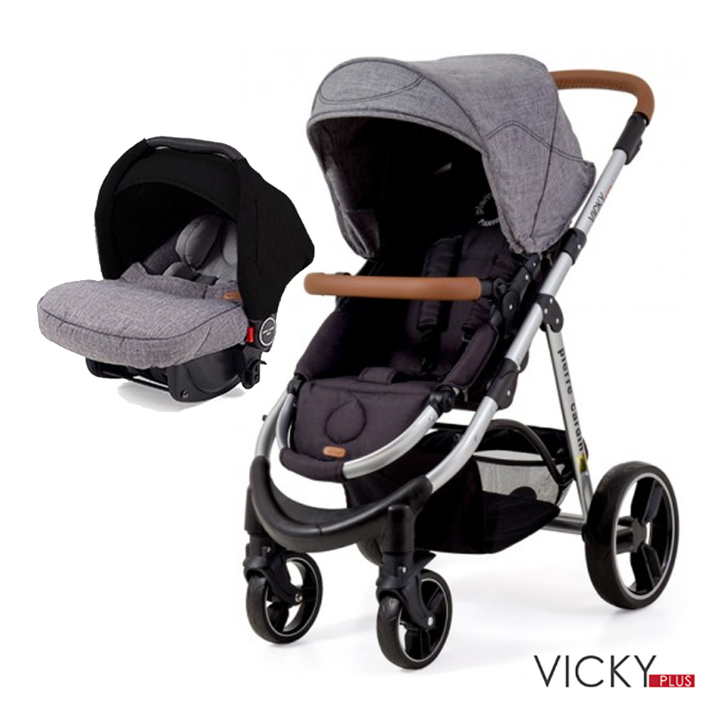 Duo  Vicky Plus Charcoal Black Silver Tube