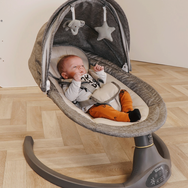 Baloiço Espreguiçadeira Ding Swing Hugg Grey Autobrinca Online