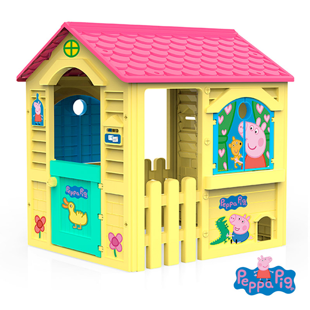 Brinquedo Casa Com Jardim Da Porca Peppa Pig Original Dtc