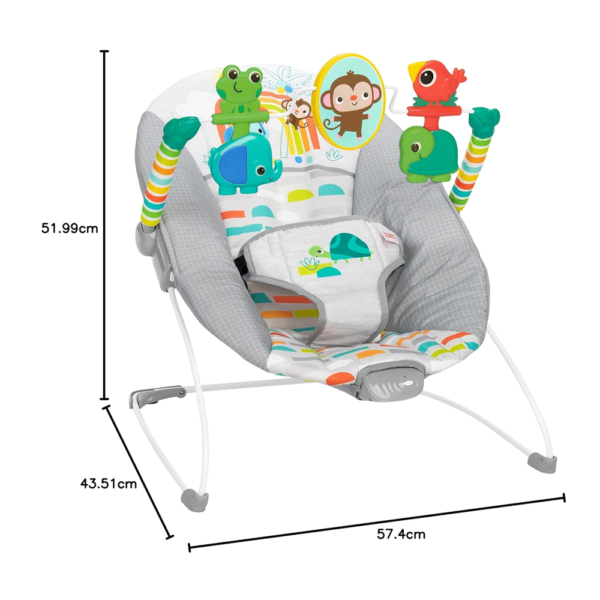 Espreguiçadeira Bright Starts Playful Paradise Autobrinca Online